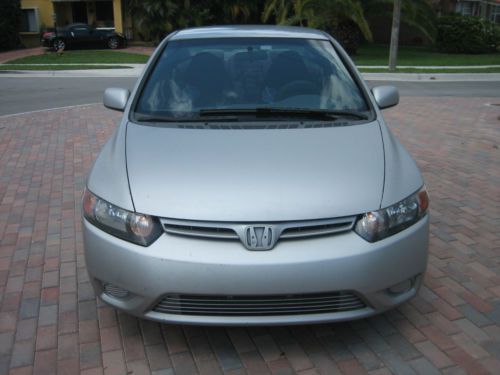 2008 honda civic lx coupe 2-door 1.8l no reserve  cylinder. /cruise//salvage/reb