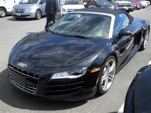 2011 audi r8 spyder convertible 2-door 5.2l