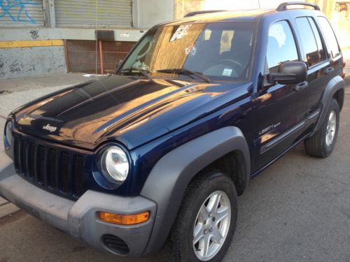 2003 jeep liberty limited sport utility 4-door 3.7l