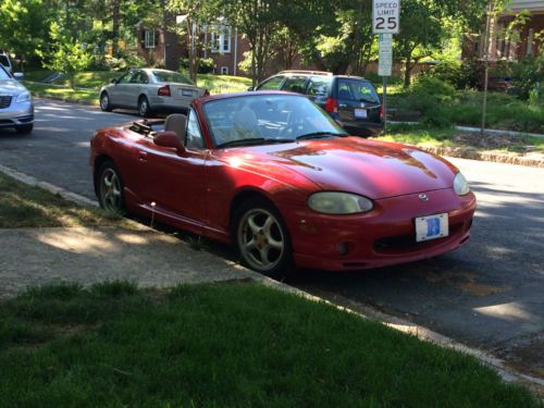 1999 mazda miata convertible - new soft top, 5 speed manual, great summer car