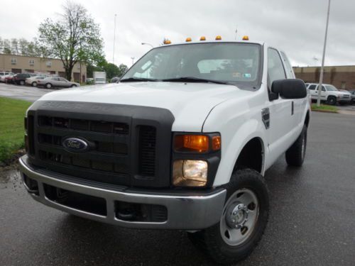 Ford f-250 xl supercab 5.4l gas 5-speed manual 4wd free autocheck no reserve