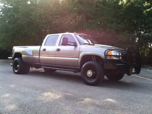 2007 gmc 3500 duramax 4x4 slt diesel dually