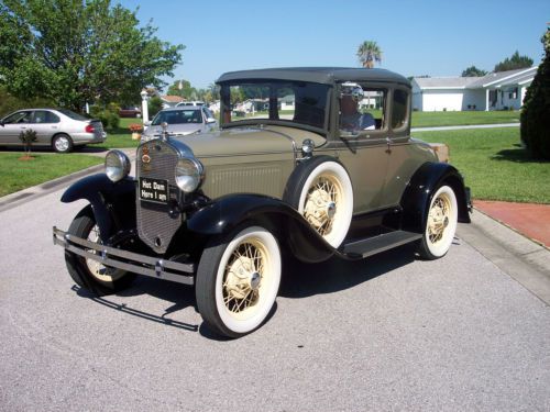 1930 ford model a deluxe coupe