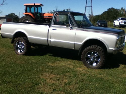 Purchase new chevy c10 1972 truck lifted restored 4wd long bed custom ...