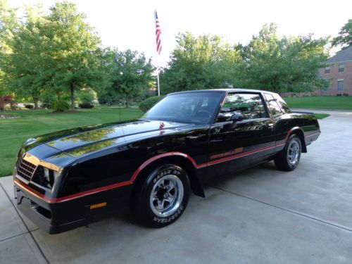 1985 chevrolet monte carlo ss - 21k original miles!! - no reserve!