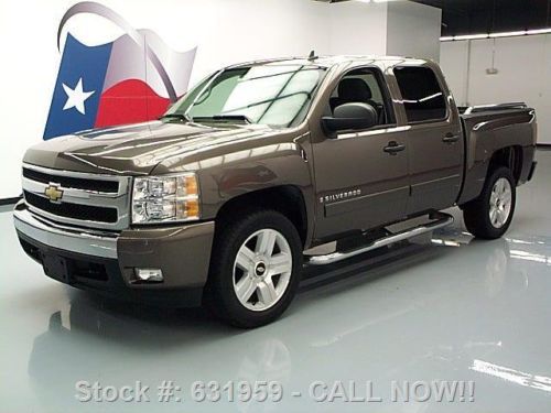 2007 chevy silverado texas crew lt side steps 20&#039;s 41k texas direct auto