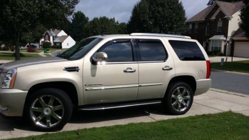 2008 cadillac escalade luxury package loaded low miles  nav 22&#034; backup cam awd