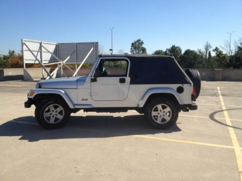 2006 jeep wrangler unlimited sport utility 2-door 4.0l