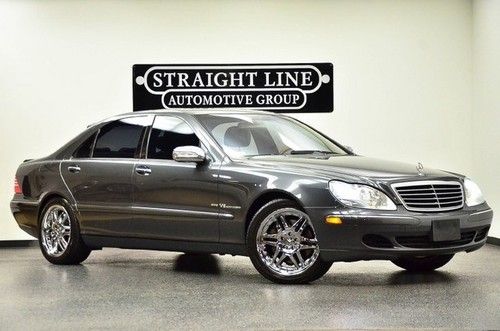 2004 mercedes benz s500 4matic designo rear seat pkg