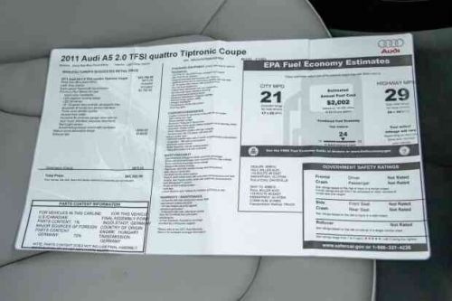 2011 audi a5 premium plus