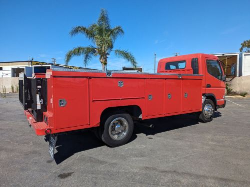 2019 mitsubishi fuso fe160 14ft utility truck with liftgate