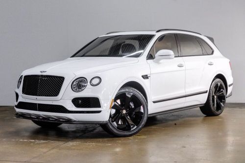 2020 bentley bentayga mulliner driving / black specification $224k msrp