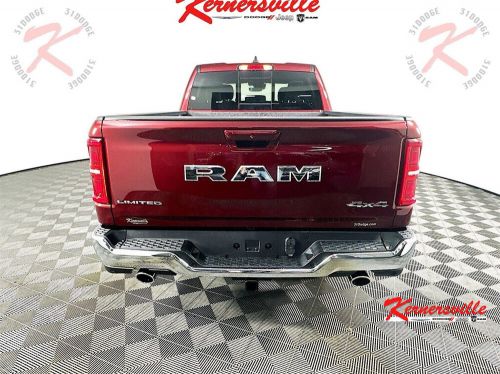 2025 ram 1500 limited 12in 4-door 4wd pickup truck leather heated seats nav