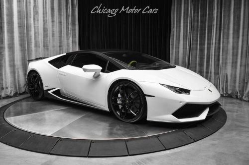 2015 lamborghini huracan lp610-4 custom interior carbon fiber serviced