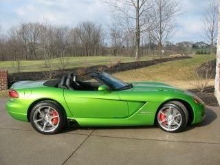 2009 dodge viper srt-10 convertible 2-door 8.4l