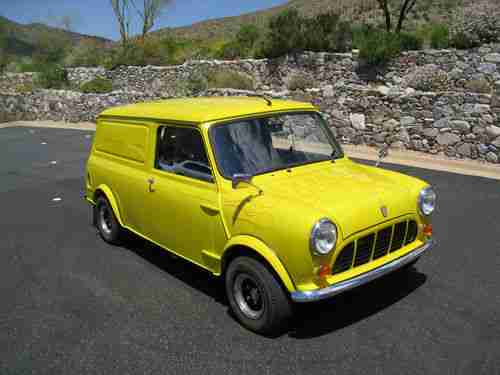 Buy used 1971 Mini Classic Panel Van in Scottsdale, Arizona, United ...