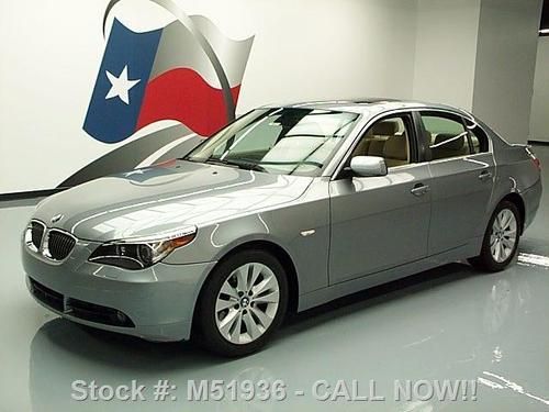 2007 bmw 530i sedan automatic sunroof xenons 55k miles texas direct auto