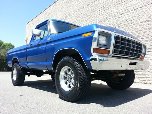 Buy Used 1979 Ford F150 4x4 Short Bed Rebuilt 351 V8 Less Than 1k Miles