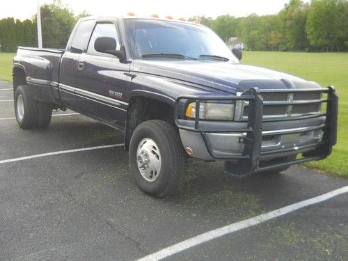 Buy Used 1999 Dodge Ram 3500 Slt Extended Cab 4x4 Dually With Cummins Turbo Diesel In Hagerstown