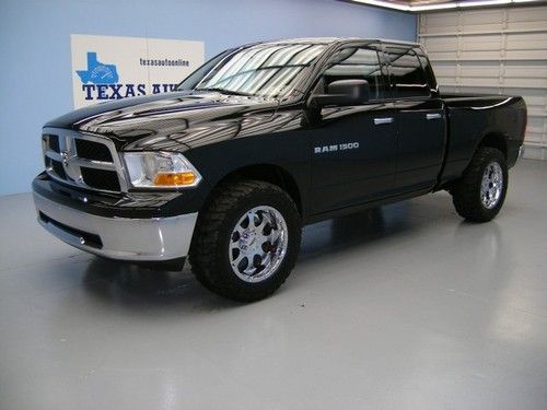 We finance!!!  2011 ram 1500 slt 4x4 auto tiptronic flex fuel sat 20 rims cd!!