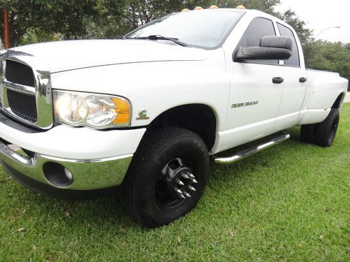 2004 dodge ram 3500 cummins diesel 4x4 crew cab clean fl truck make offer