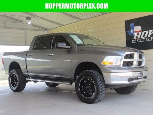 2010 dodge ram 1500 crew cab slt - 4x4 - truck - lifted