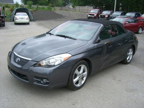 2007 toyota solara sle convertible 2-door 3.3l alloys