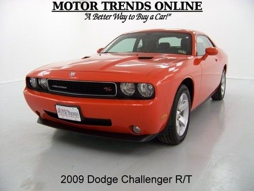 Rt r/t tow tone leather htd seats hemi 5.7 media 2009 dodge challenger 75k