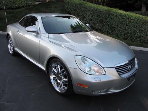 2002 lexus sc430, 118k miles, excellent shape!