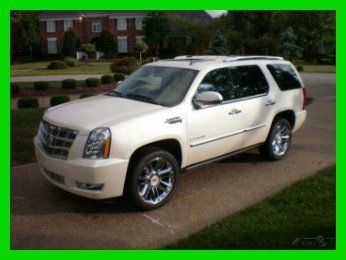 2013 escalade platinum edition 6.2l v8 16v automatic awd suv bose onstar dvd nav