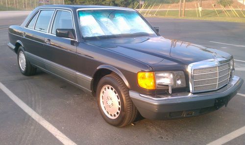 87 mercedes 420sel sympathy restored over 10k invested! great shape!