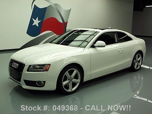 2009 audi a5 3.2 quattro awd 6-speed sunroof nav 22k mi texas direct auto