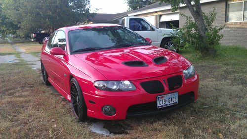 2006 pontiac gto base coupe 2-door 6.0l