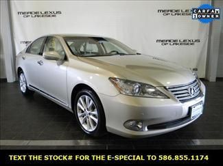 2012 lexus es 350 certified leather nav backup cam sunshade park assist xm 6cd