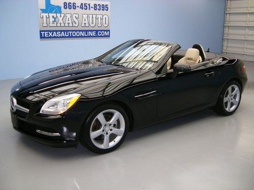 We finance!! 2012 mercedes-benz slk250 convertible turbo heated seats texas auto