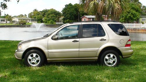 2004 mercedes-benz ml350 4matic excellent condition florida car