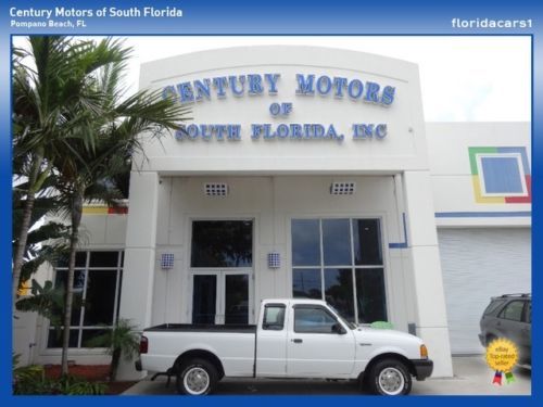 2003 ford ranger 2dr supercab cpo warranty 3.0l xl auto  ac