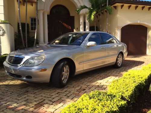 2001 mercedes-benz s500 base sedan 4-door 5.0l