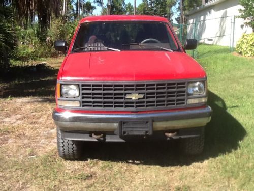 Buy used 1992 Chevrolet Cheyenne Sport Utility 2-Door 5.7L-81,000 miles ...