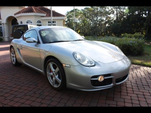 2006 porsche cayman s 6 speed 10k miles leather like new