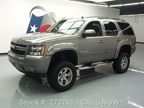 Buy used 2009 CHEVY TAHOE LT 4X4 LIFTED 5.3 V8 7PASS LEATHER 47K TEXAS ...