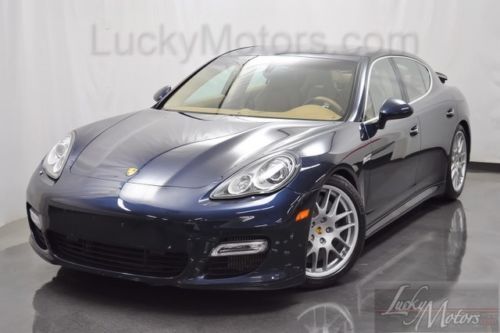 2010 porsche panamera turbo, 1-owner, alcantara, burmester, navi, chrono