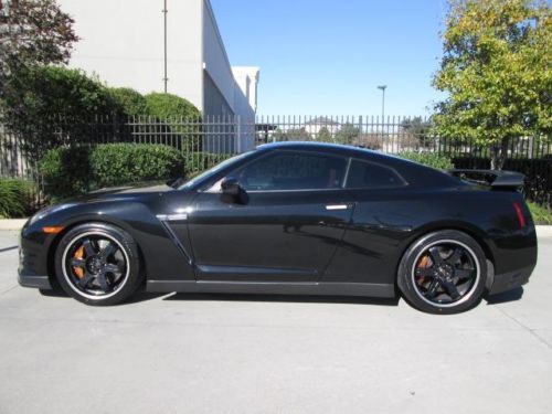 2014 nissan gt-r black edition gtr coupe leather special edition