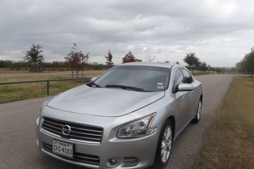 2012 nissan maxima 3.5 sv sport sedan navi leather only 6k -- free shipping