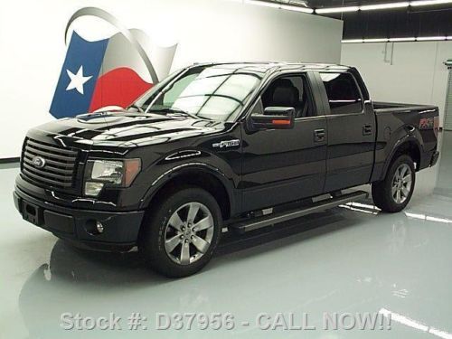 2012 ford f-150 fx2 sport 5.0l sunroof nav rear cam 33k texas direct auto