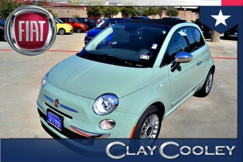 2013 fiat 500 lounge cabriolet convertible rare color save thousands $$