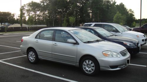 2003 toyota corolla le auto-excellent condition with usaa warranty!!!