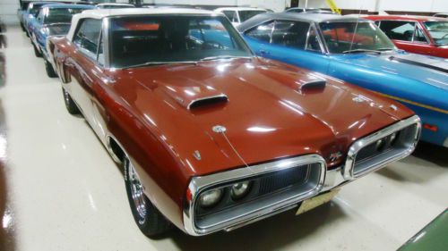 1970 coronet 500 convertible, 383 matching #&#039;s, auto