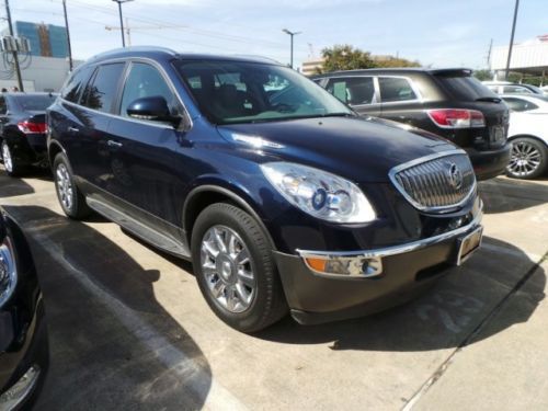 2011 buick enclave cxl-1 blue tan leather 62k miles 3rd row seat ship assist