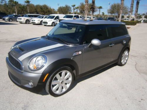 2008 mini cooper s clubman 1.6l i4 fwd automatic moonroof alloy clean carfax a+